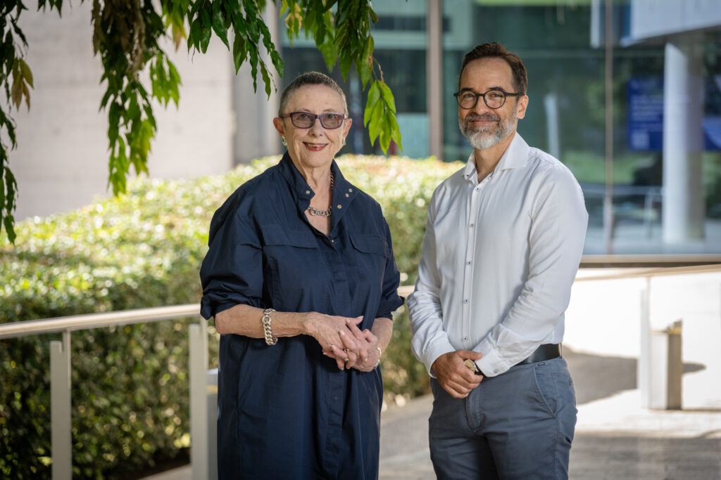 Caroline Farrell and Dr Ramon Martinez-Marmol