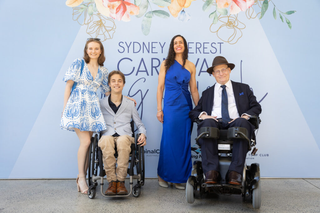 ?? Alex Richter, Darlene de Lima Costa, Duncan Wallace at the ATC's Everest Long Lunch