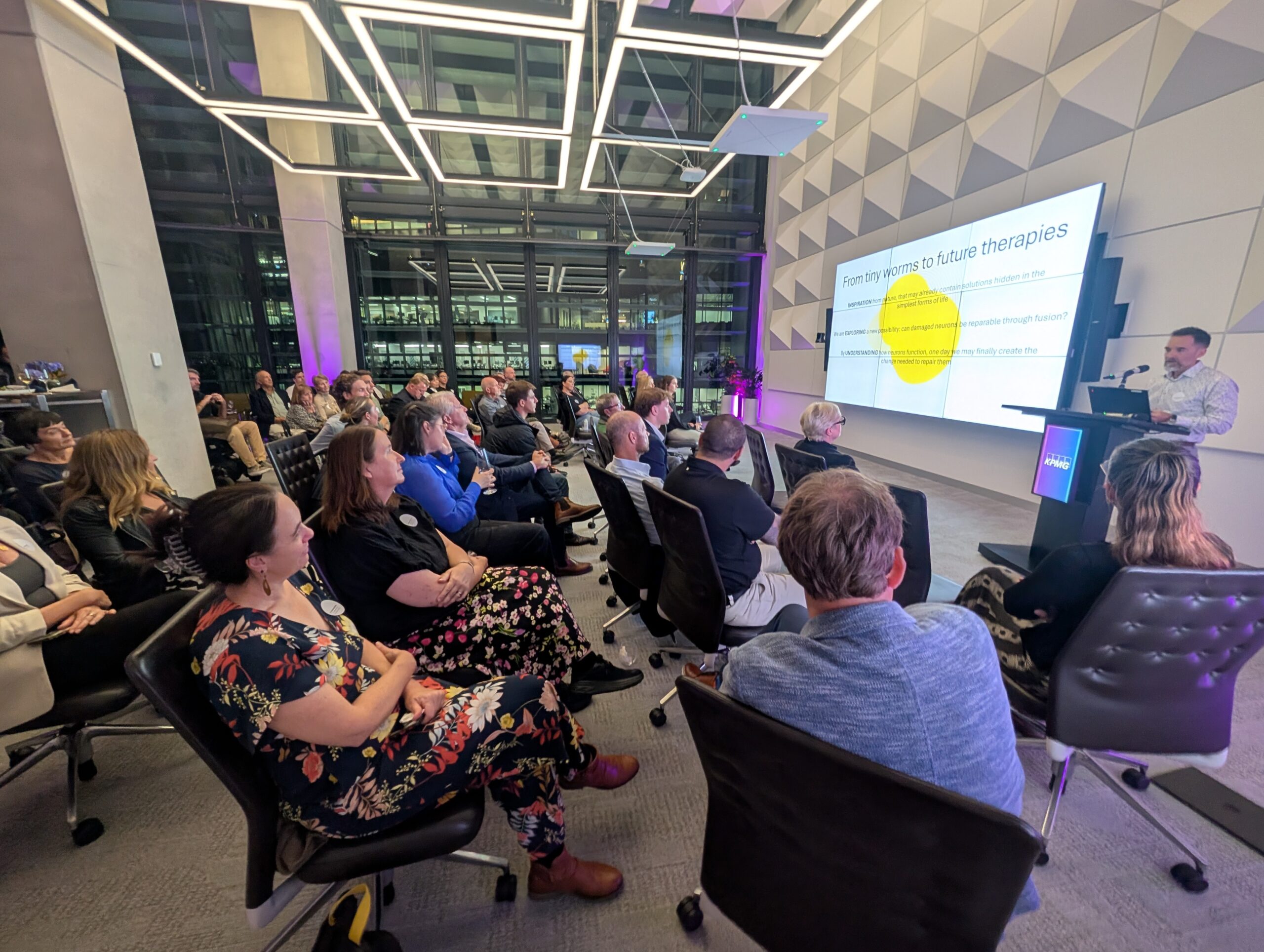 Sip and Science hosted by KPMG